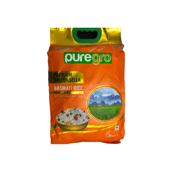 Pure Gro Golden Sella Basmati Rice 5kg